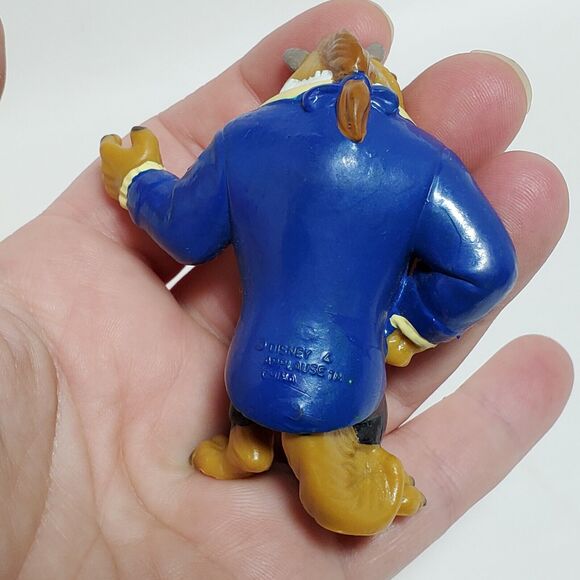 Vintage Disney Beauty & the Beast Applause Belle Lumiere Topper Action Figures - Picture 16 of 16